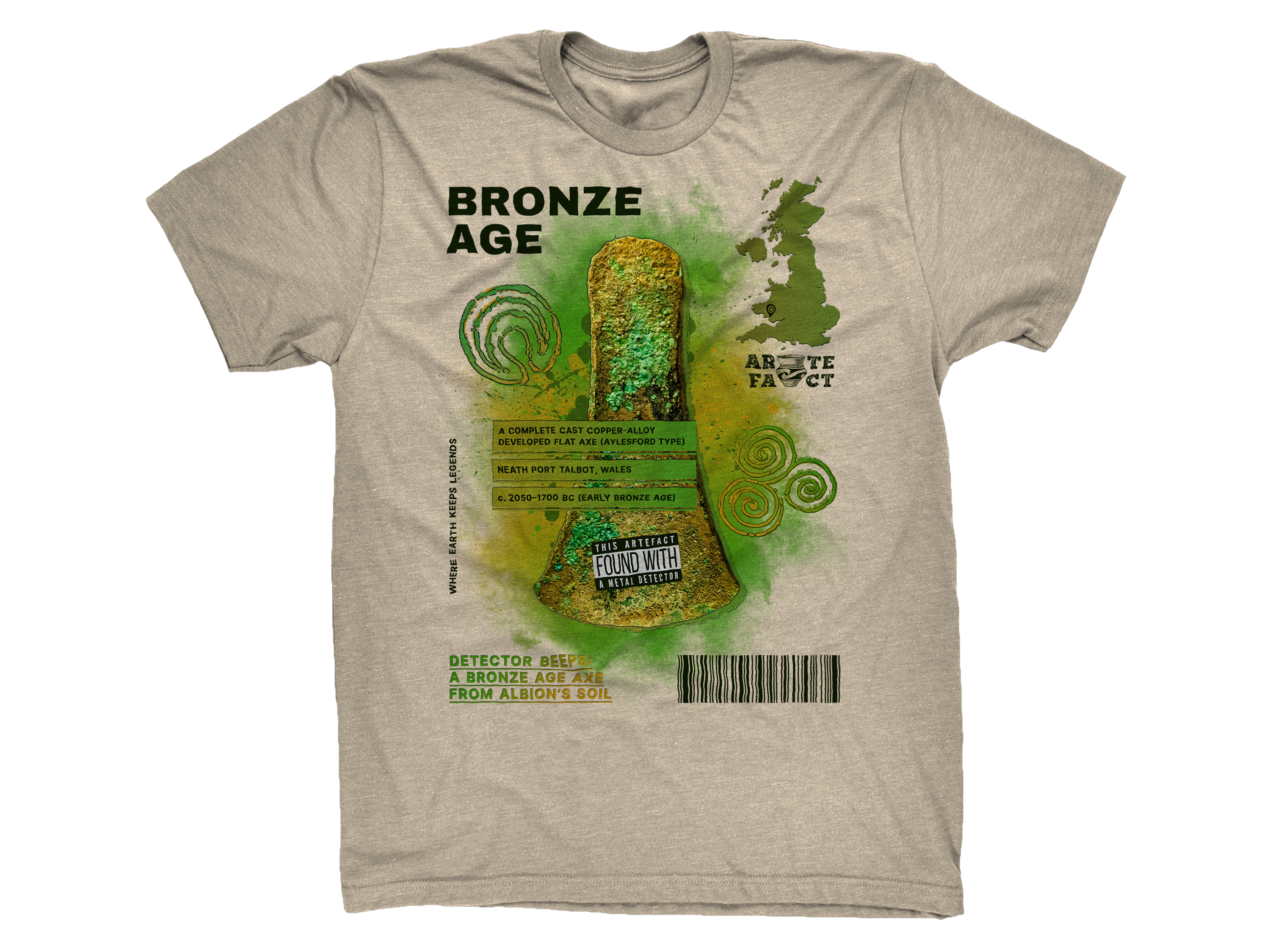 BRONZE AGE FLAT (Light Colours)