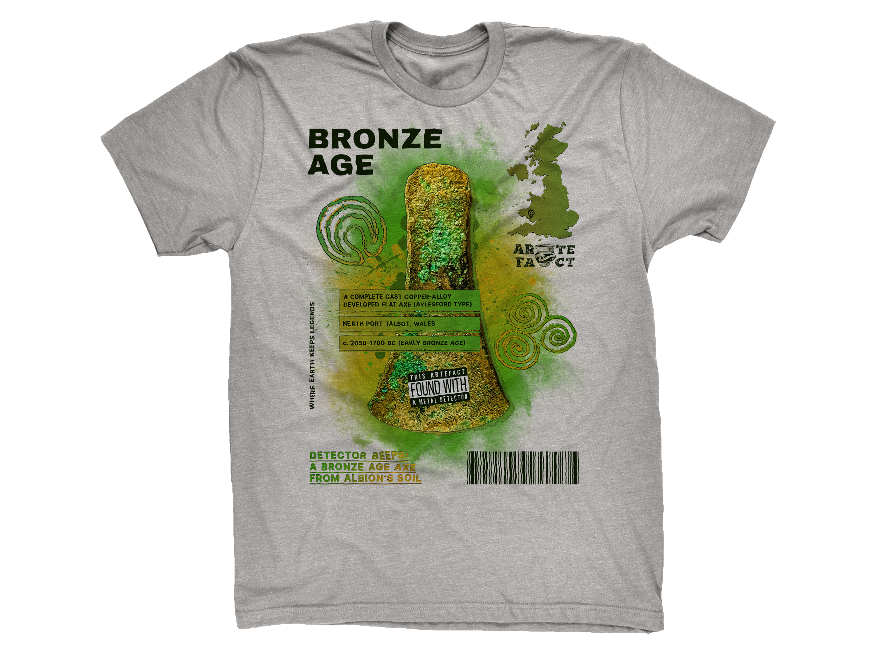 BRONZE AGE FLAT (Light Colours)